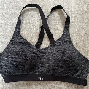 VSX Heathered Gray Sports Bra